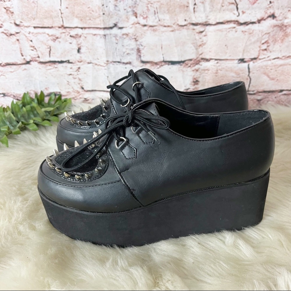 Demonia Black Grip 2 Platform - Picture 6 of 6